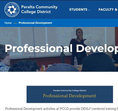 District-PD page