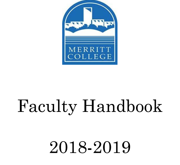 faculty handbook 2028-2019