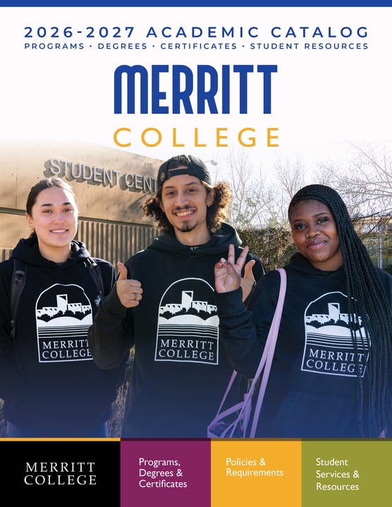Merritt College 2026-2027 Academic Catalog Cover