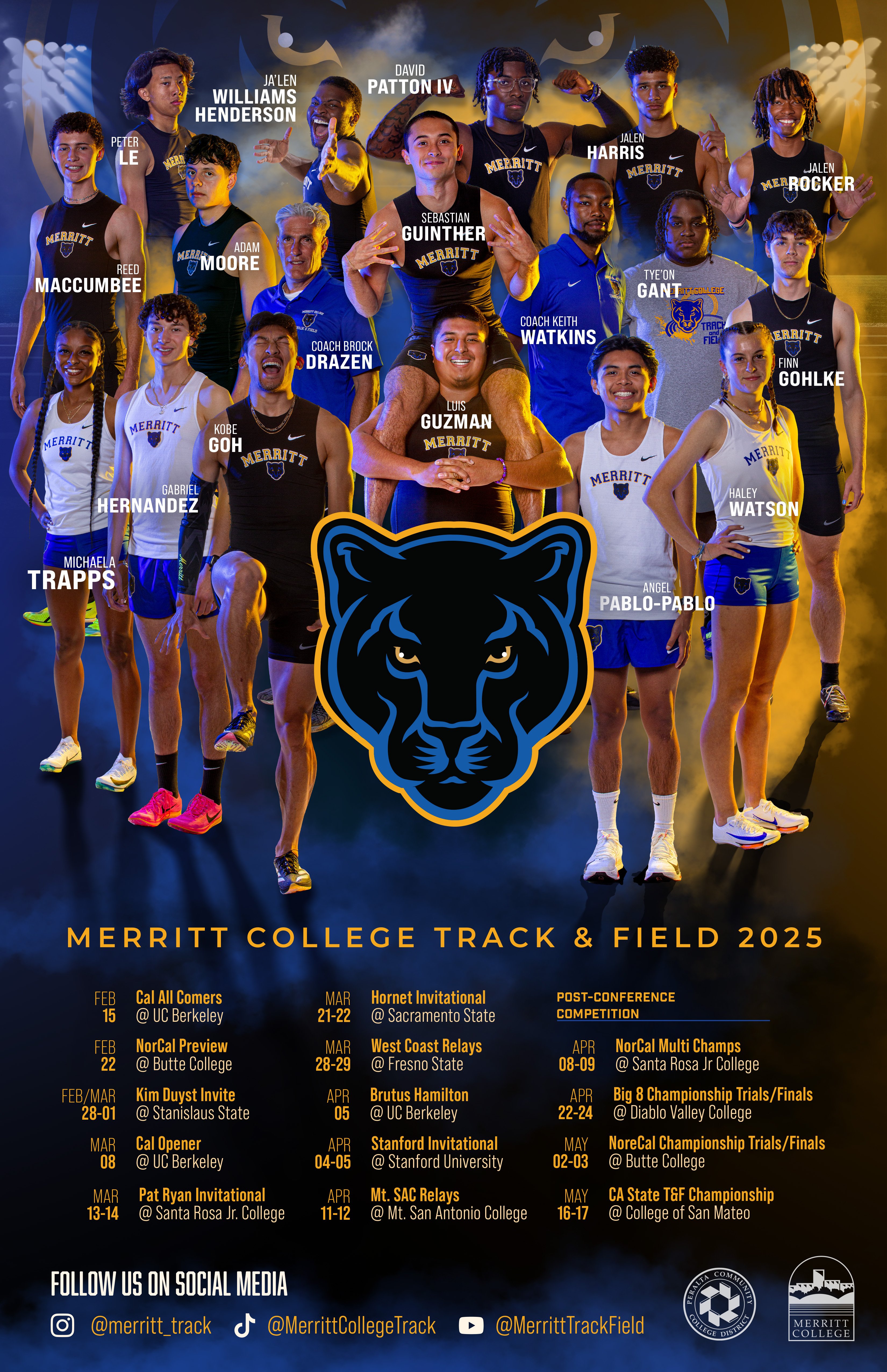 Merritt College T&F 2025