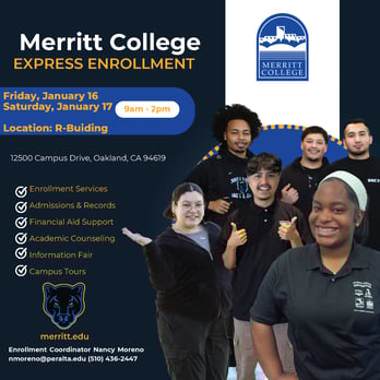 Merritt Express Enrollment Flyer – English