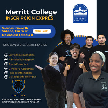 Merritt Express Enrollment Flyer – Spanish