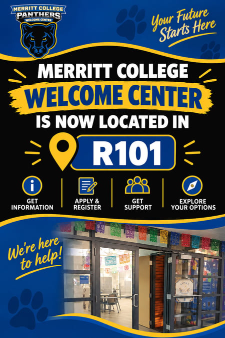 Merritt Welcome Center Fall 2026 Flyer