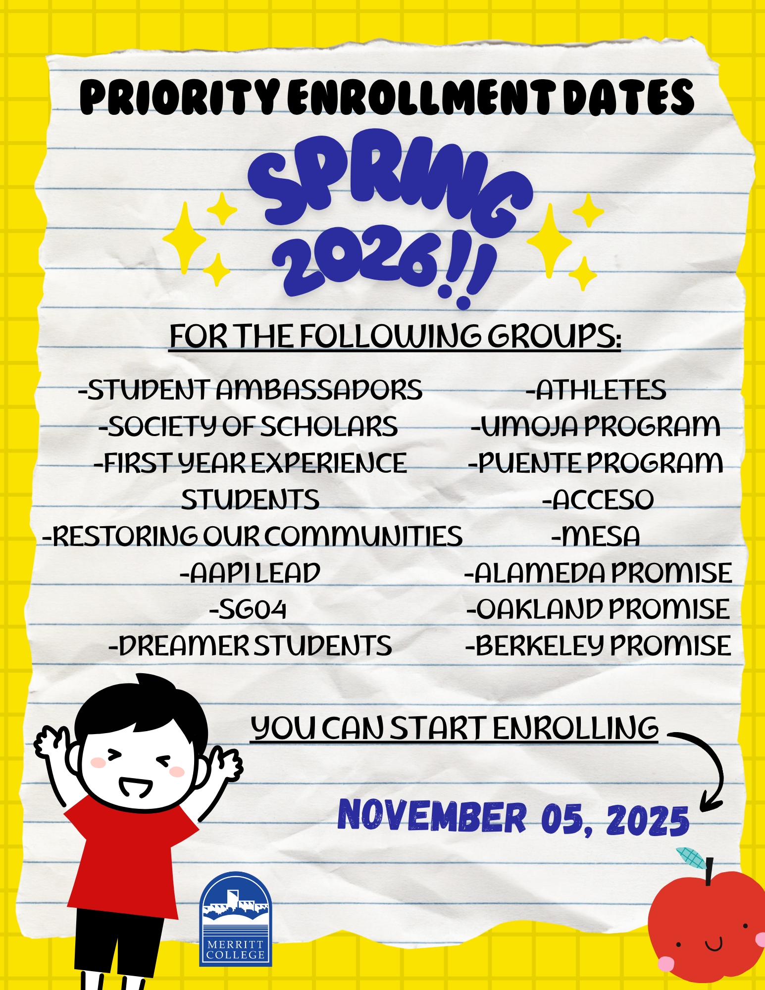 Sp26 Enrollment Dates #2